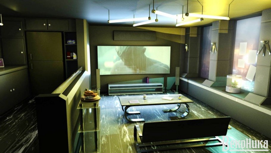 Киберпанк 2077 интерьеры