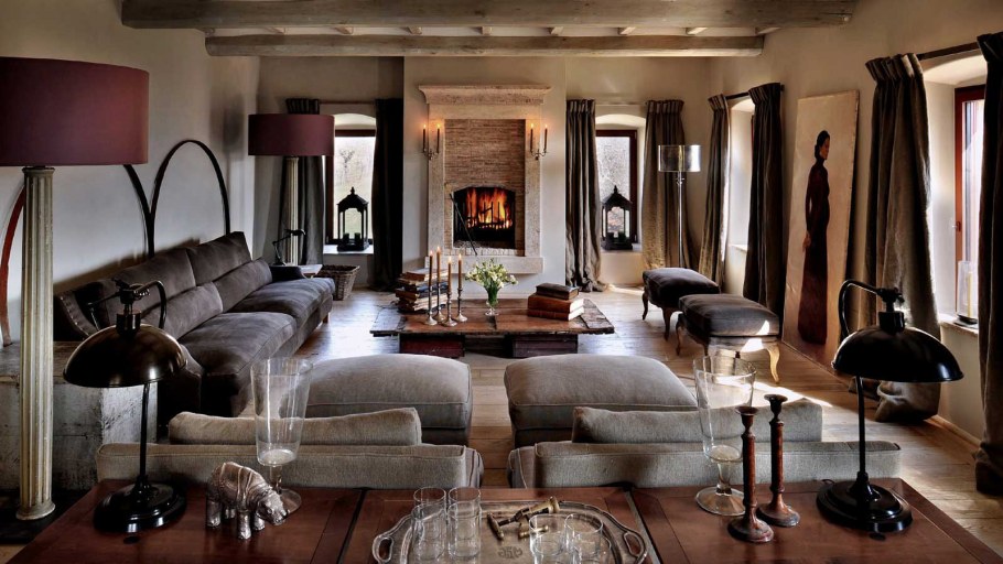 Вилла Кастелло интерьер