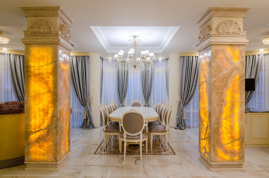 Дом с несущими колоннами