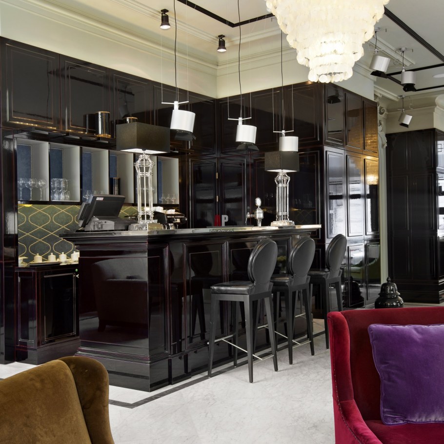 Барная стойка в стиле арт деко