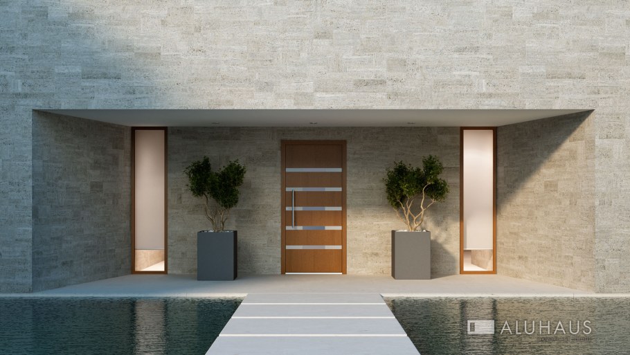 Двери в коттедж