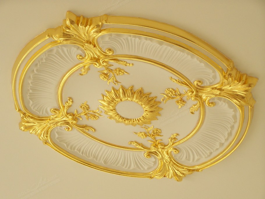 Сусальное золото в интерьере