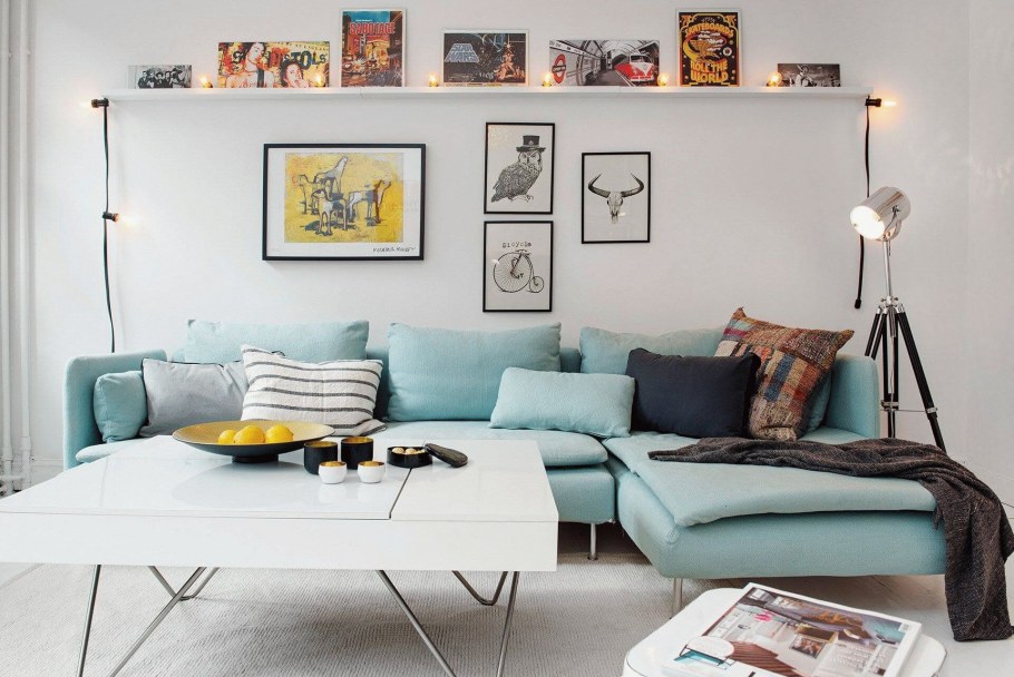 Яркий Скандинавский интерьер