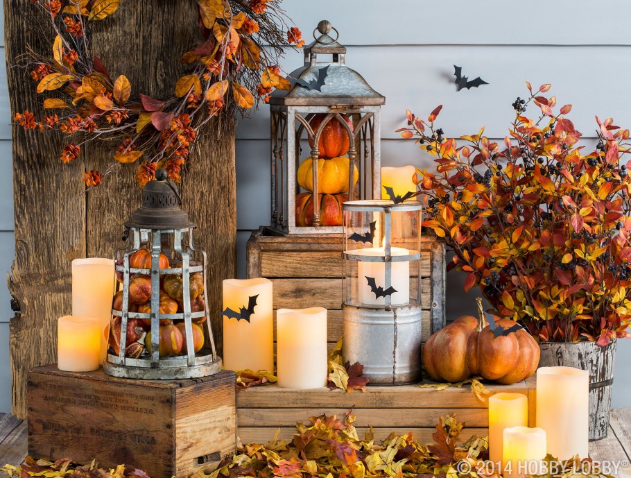 Осенний декор витрин