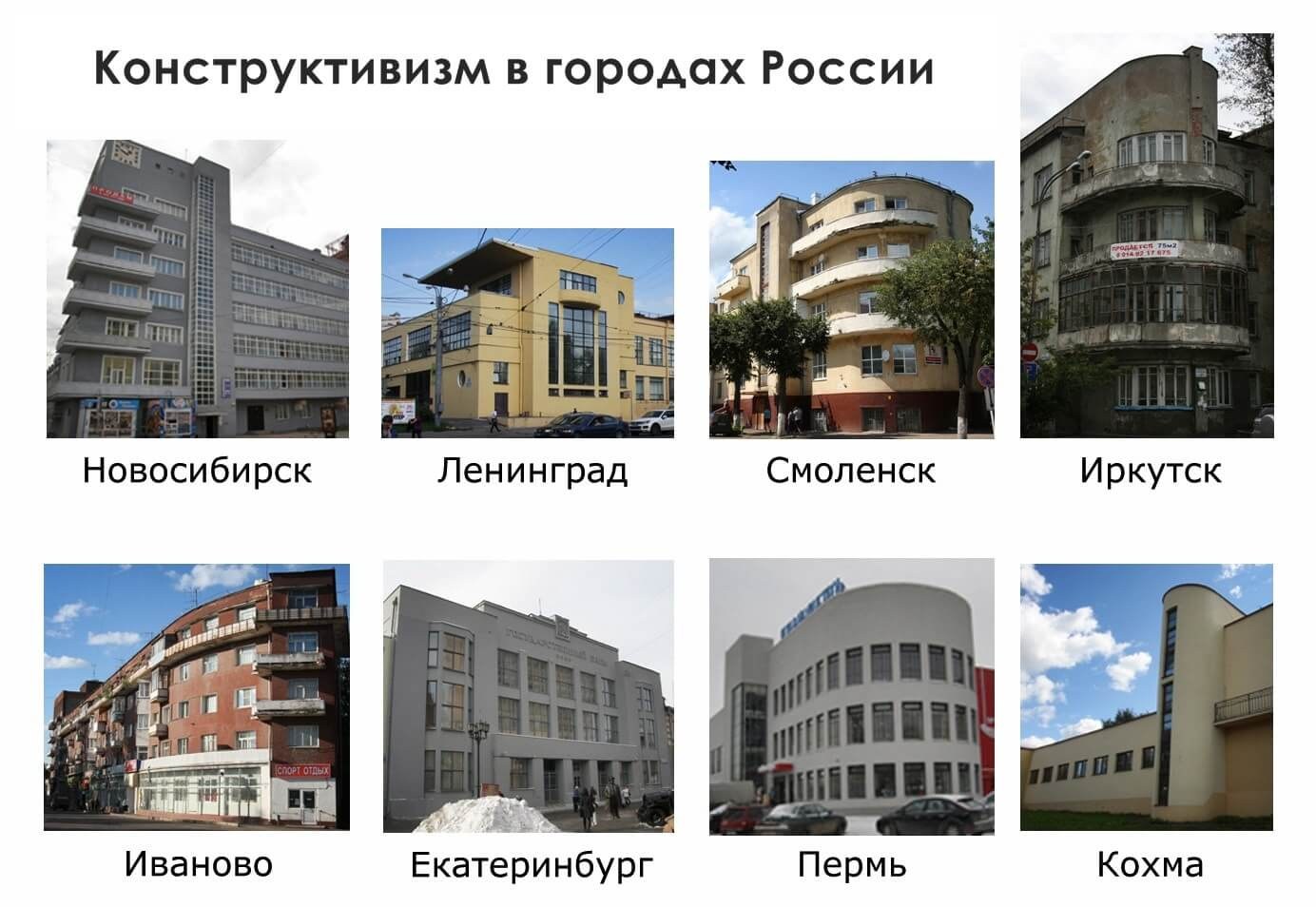 Конструктивизм в архитектуре России