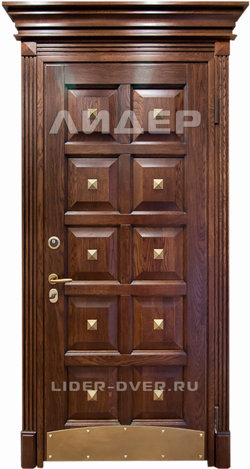 Шикарные деревянные двери