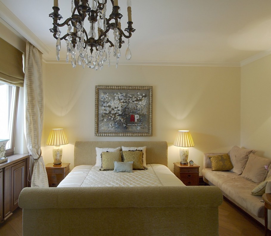 Комната для гостей в загородном доме