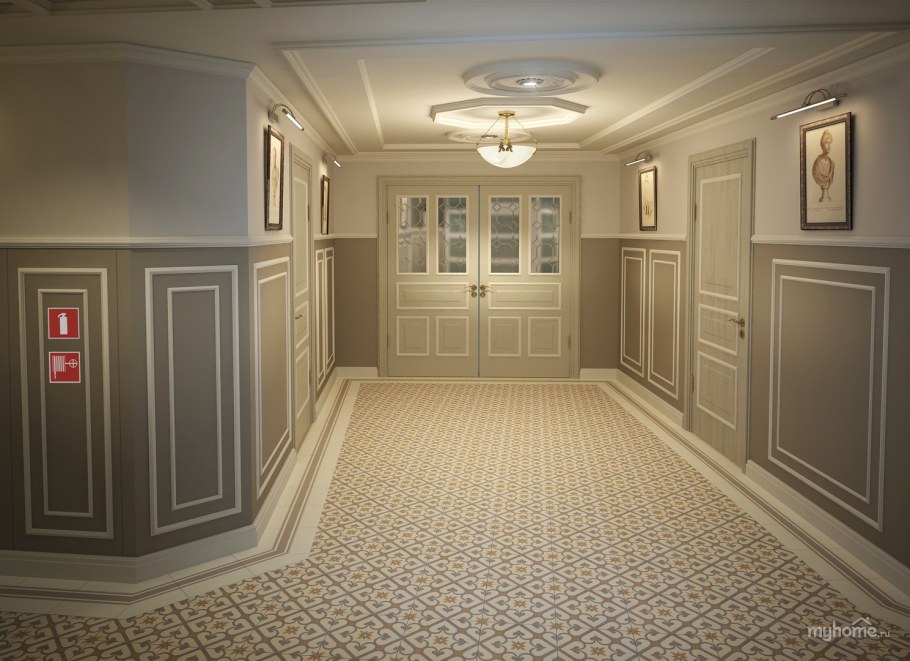 Коридор в ресторане