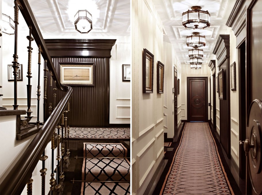 Подъезд в классическом стиле