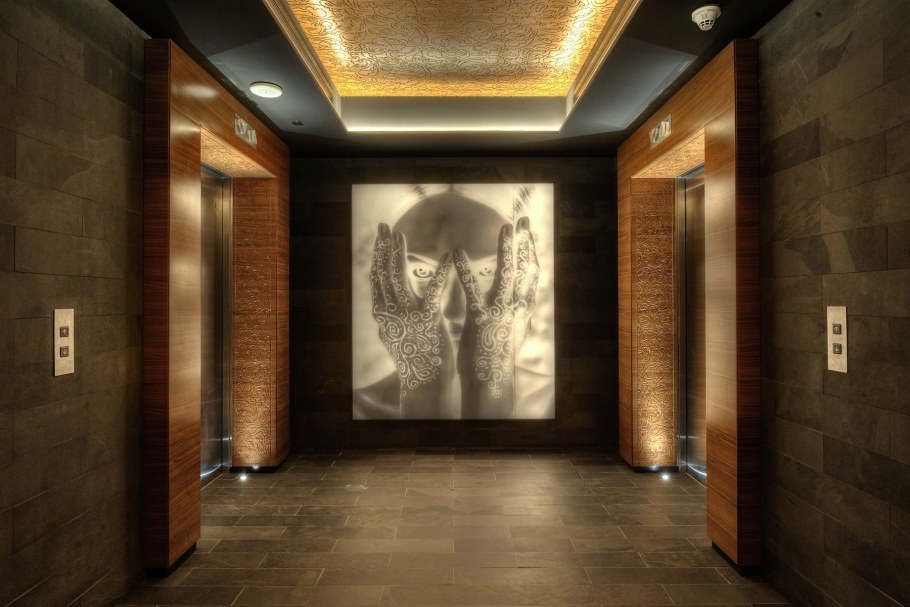 Интерьер лифта