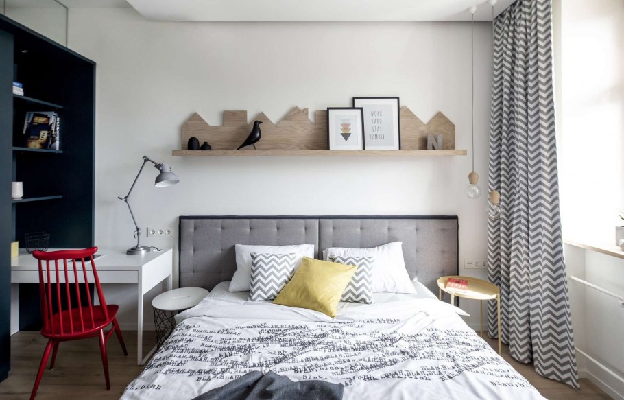 Изголовье в скандинавском стиле