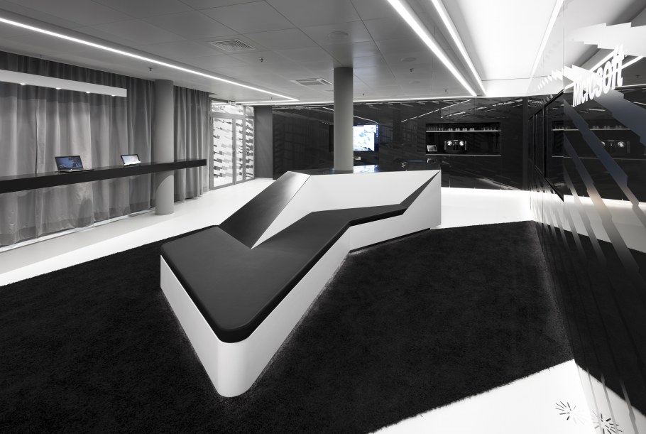 Офис в стиле футуризм