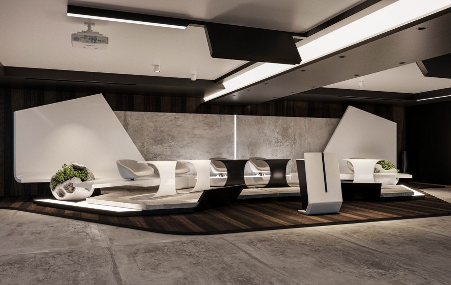 Футуристическая мебель