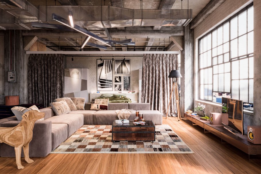 Сканди елка деревянная