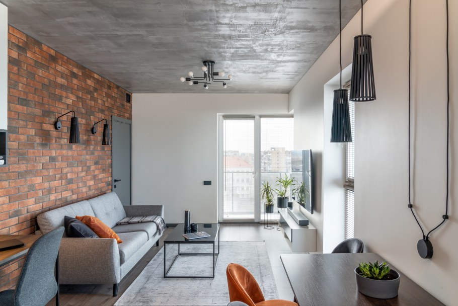 Новогоднее дерева на стене