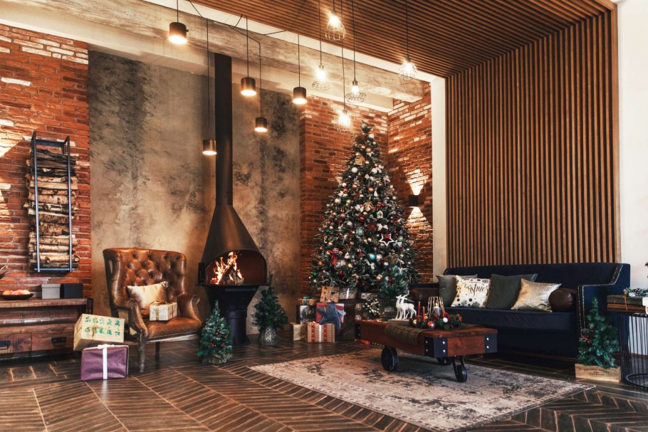 Елка в стиле лофт