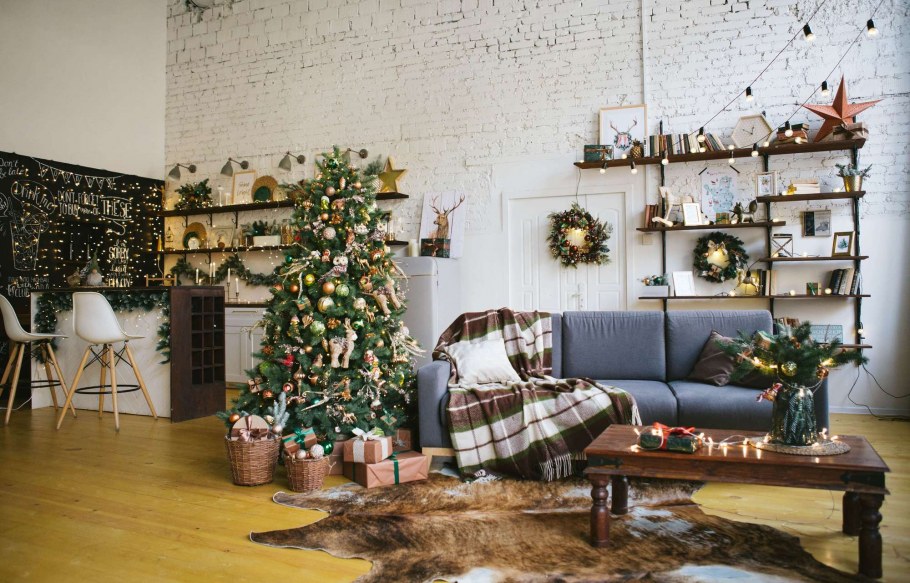 Новогодний лофт фотостудия