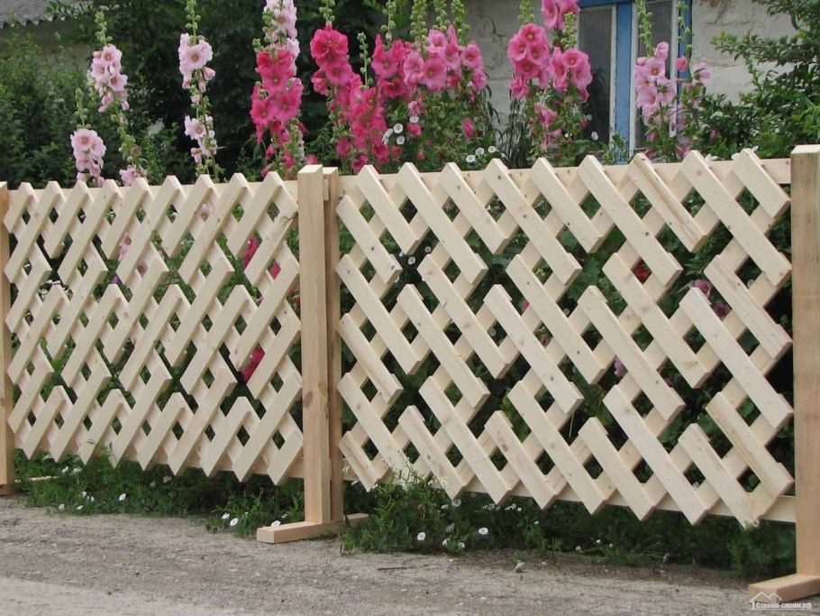 Декоративные заборчики для дачи