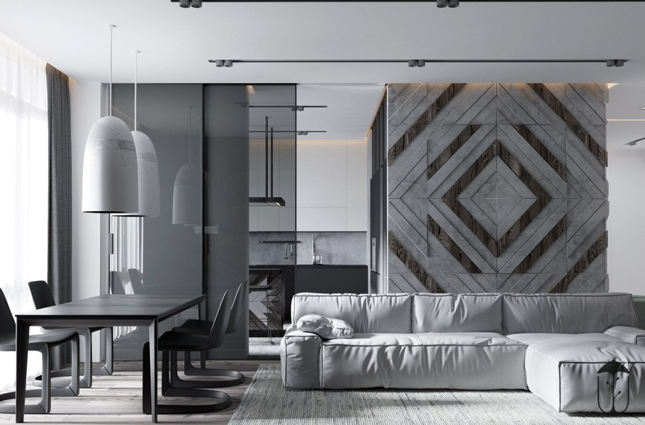 Интерьер в стиле лофт Минимализм