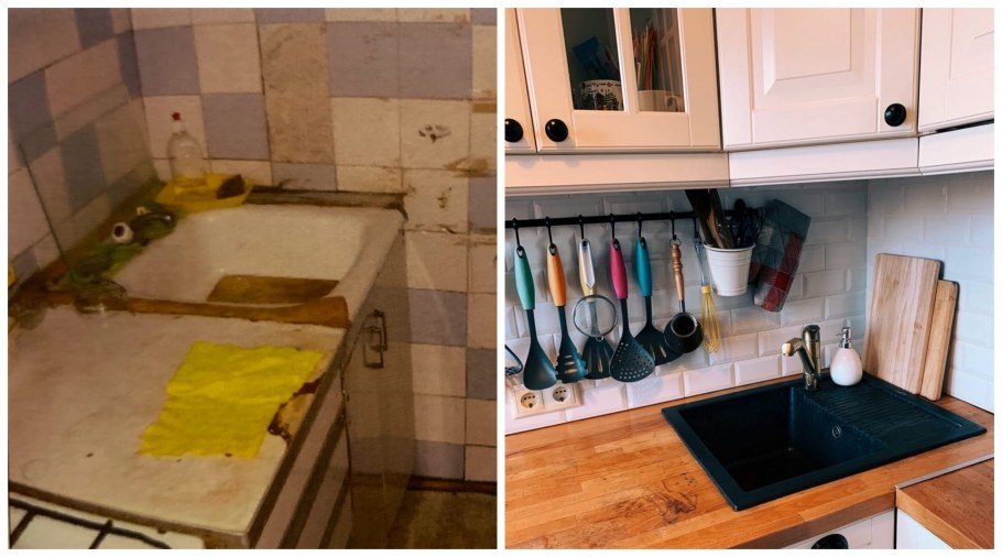 Стол и скамьи для кухни