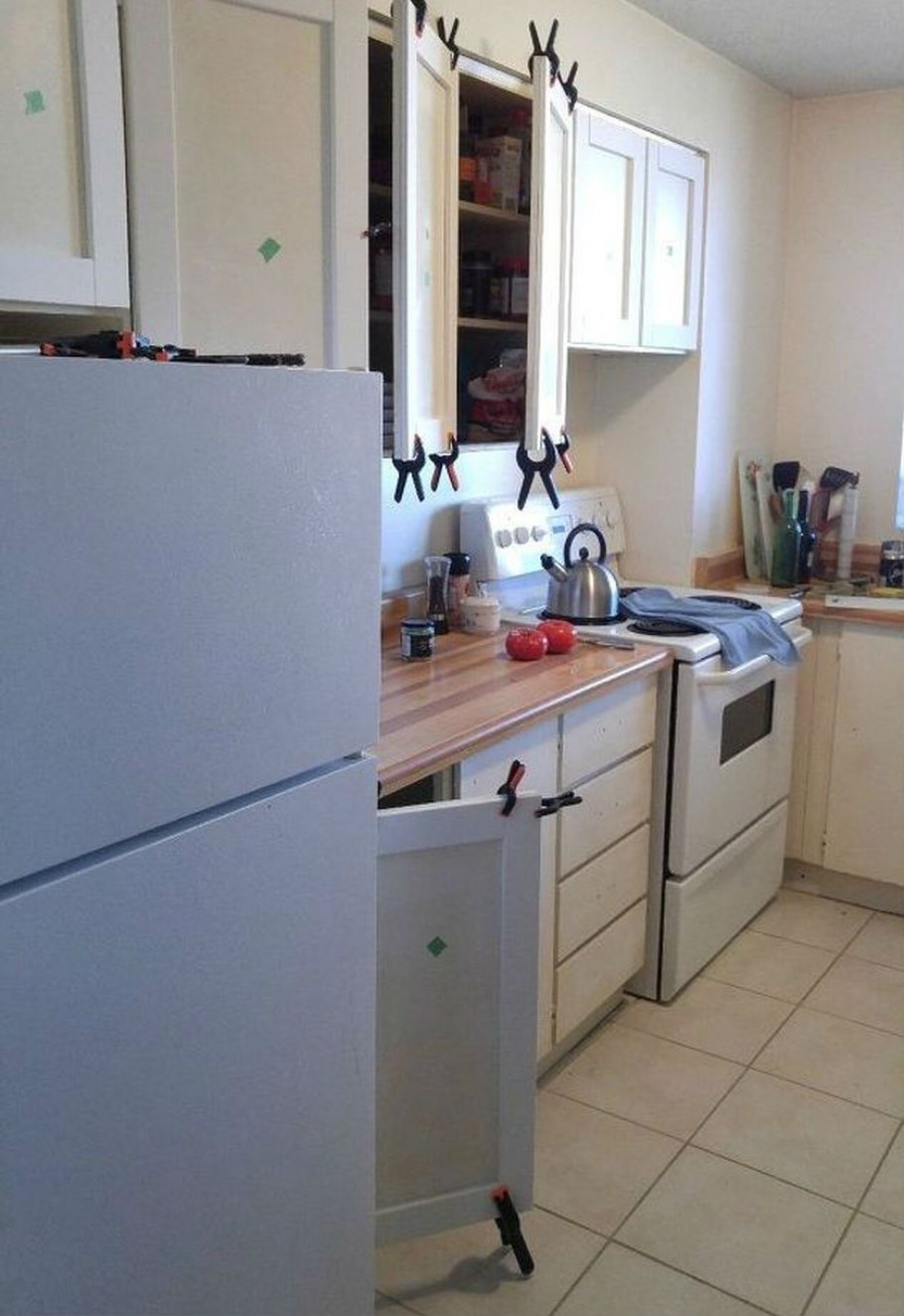 Бюджетная Преображение кухня