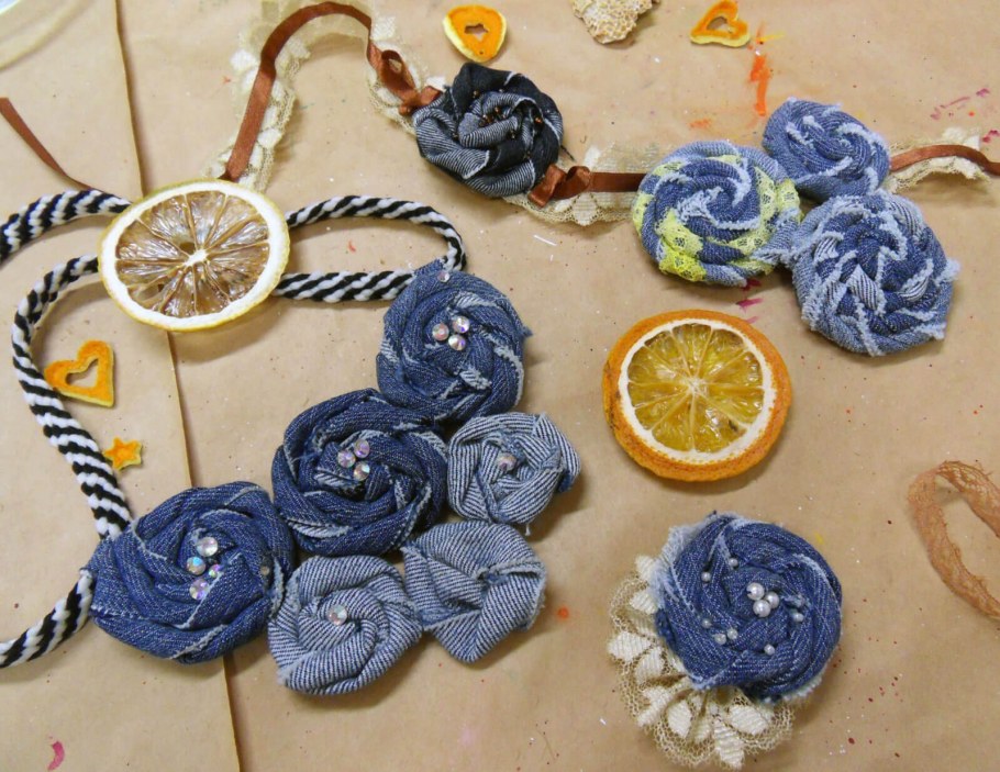 Колье в стиле бохо мастер класс