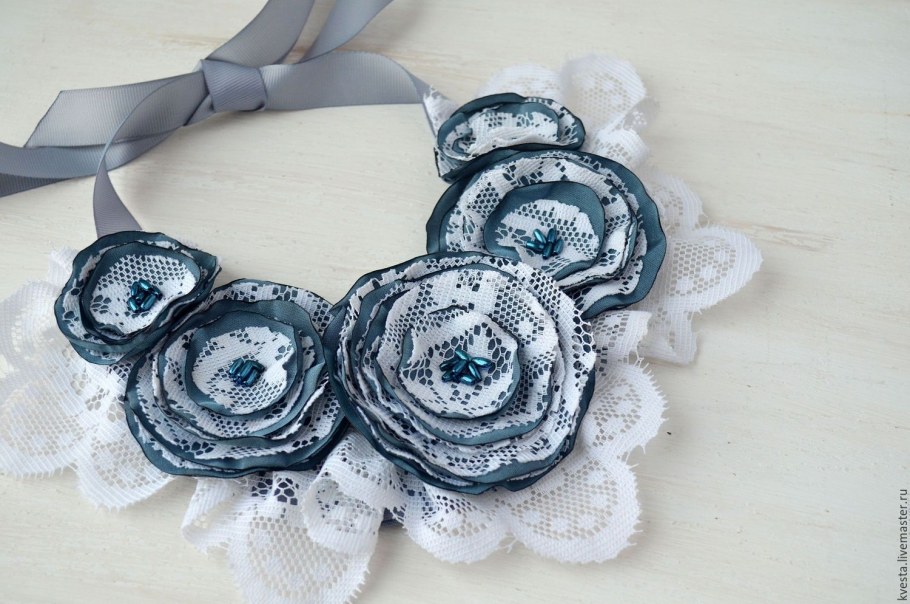 Украшения из ткани