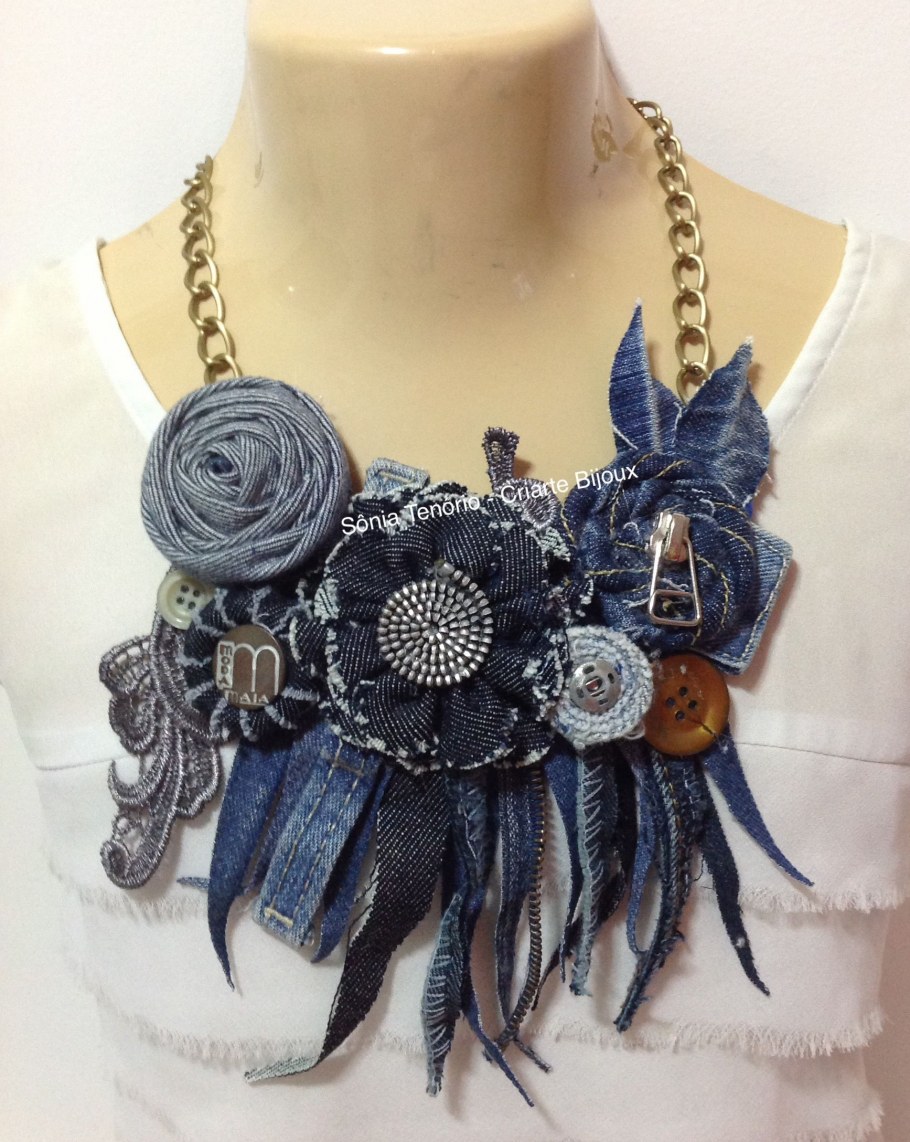 Джинсовые украшения