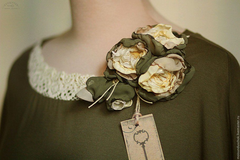 Модные текстильные украшения