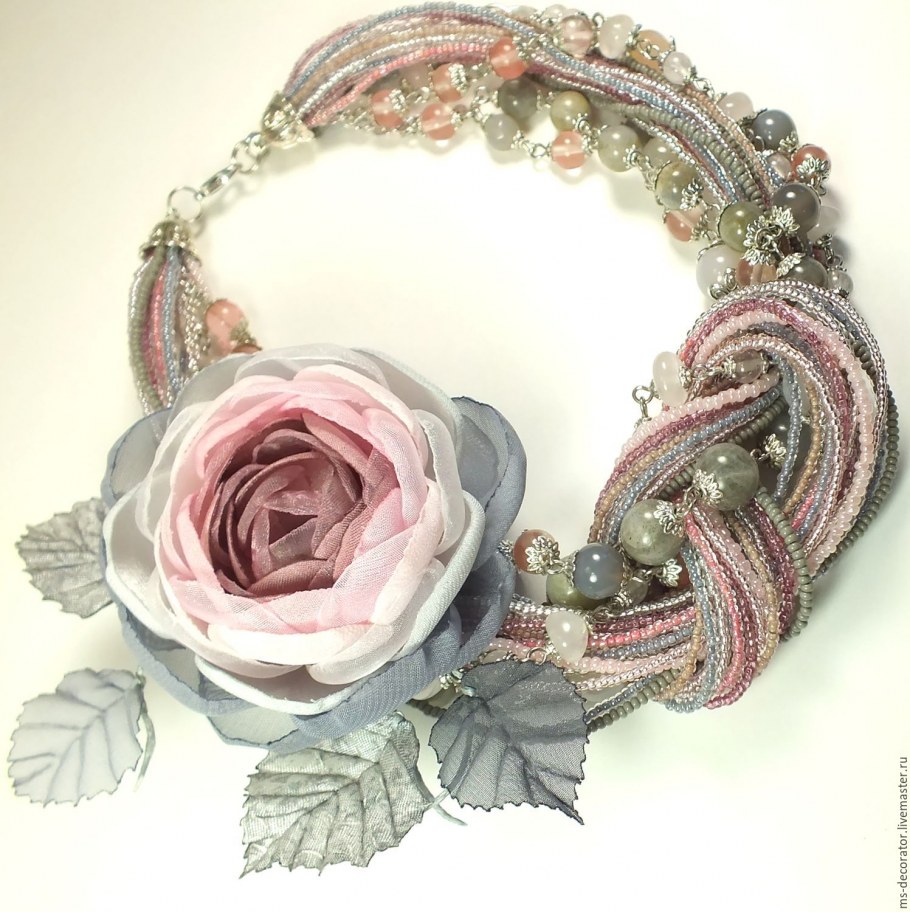 Украшения из ткани