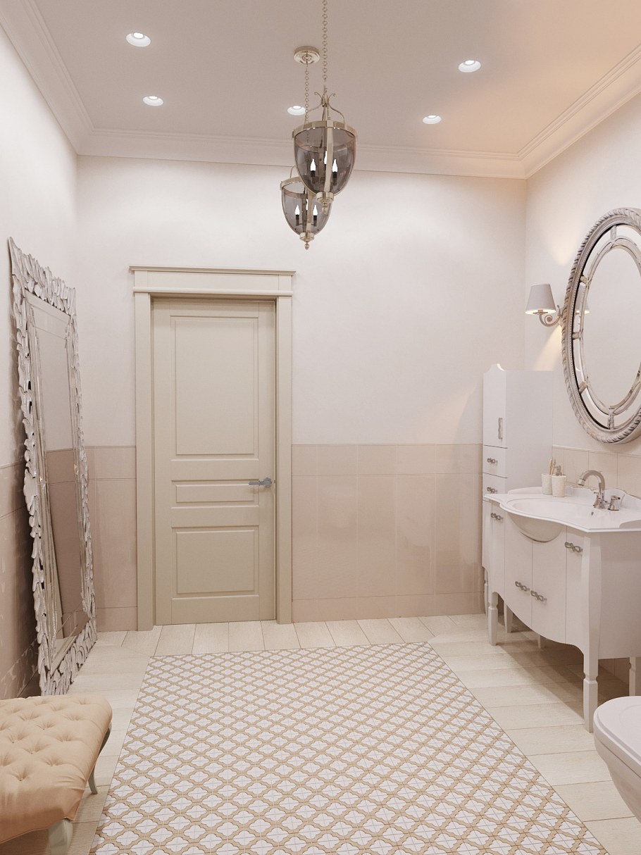 Ванна в стиле арт деко