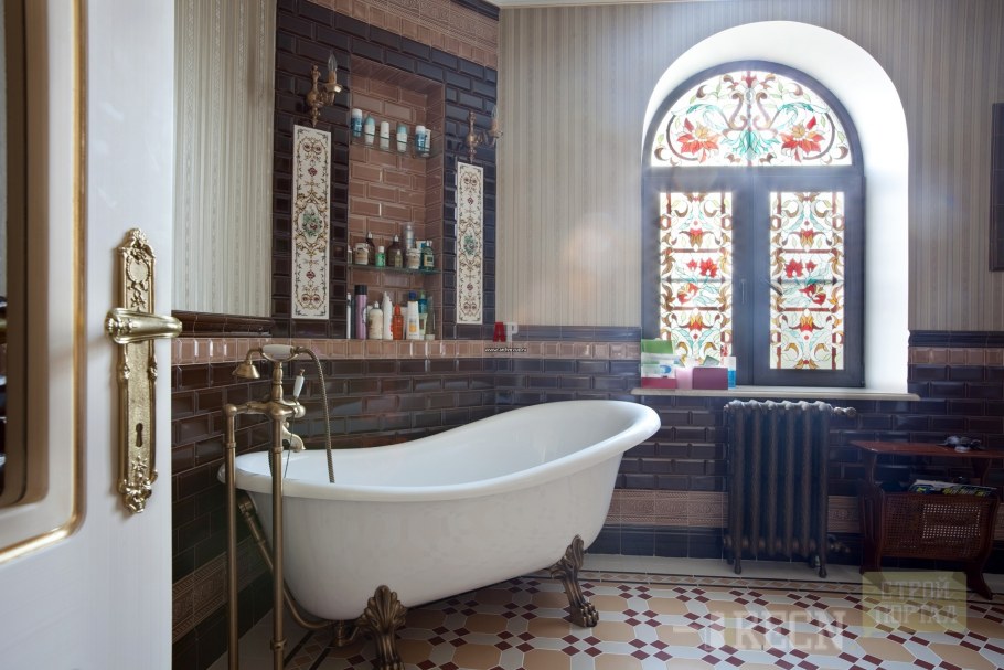 Санузел английский стиль мудехар