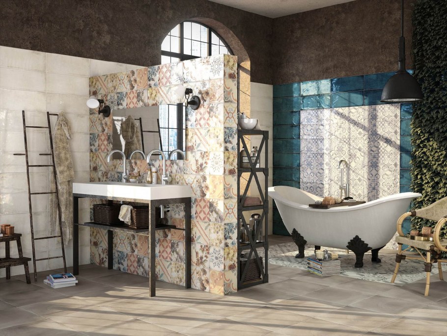 Керамическая плитка Cifre Montblanc Blue 20x50