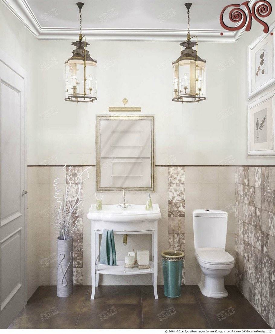 Ванная комната в стиле Фьюжн