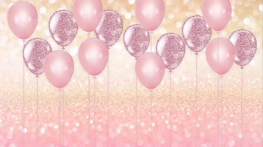 Нежный фон с шарами
