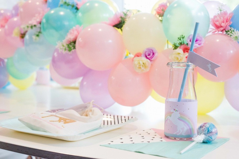 Фон с воздушными шарами