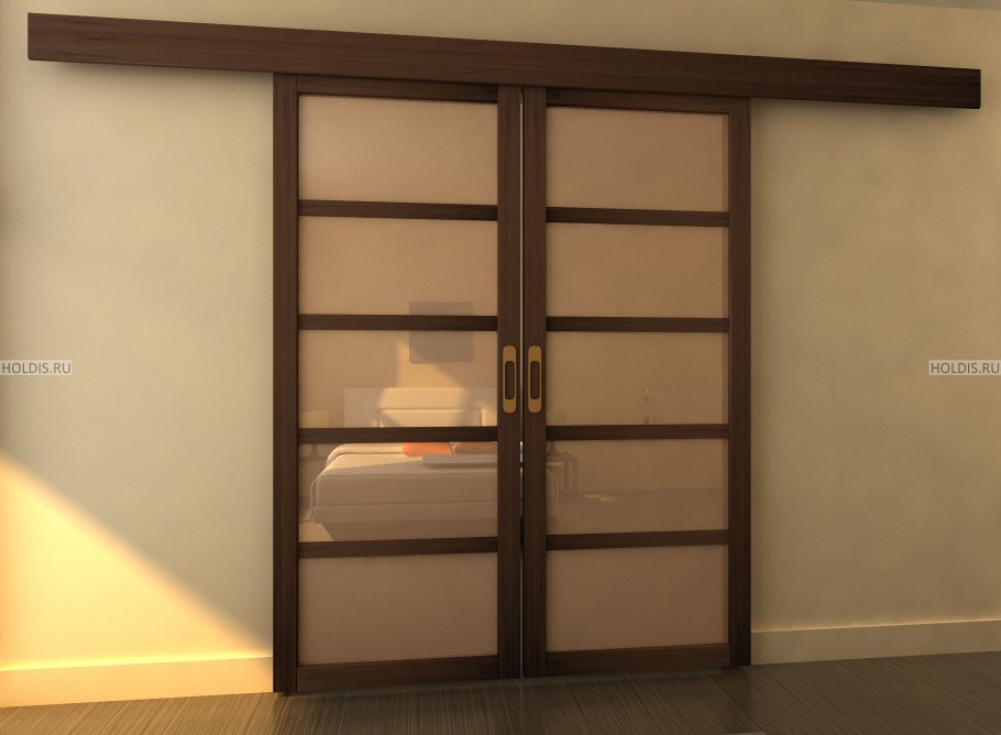 Раздвижные двери межкомнатные 1м30см