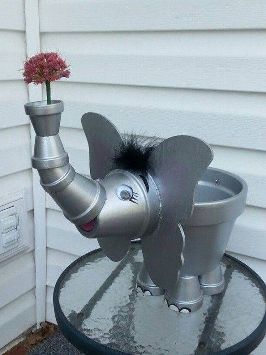 Поделки из горшков