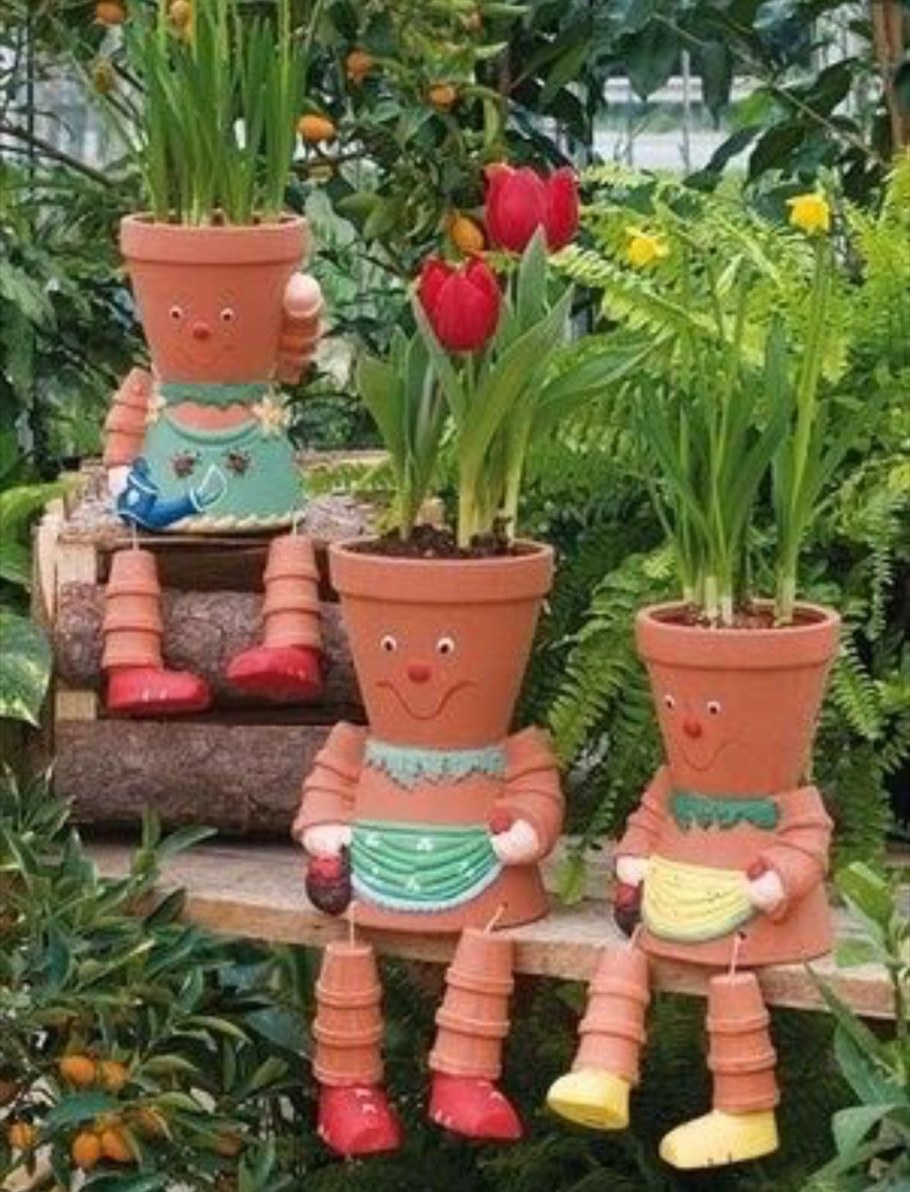 Фигуры для украшения сада