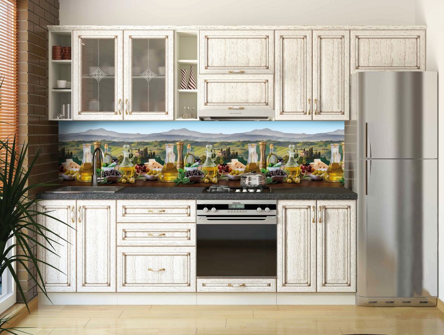 Кухонный фартук ПВХ "Прованс" 0,6*3м