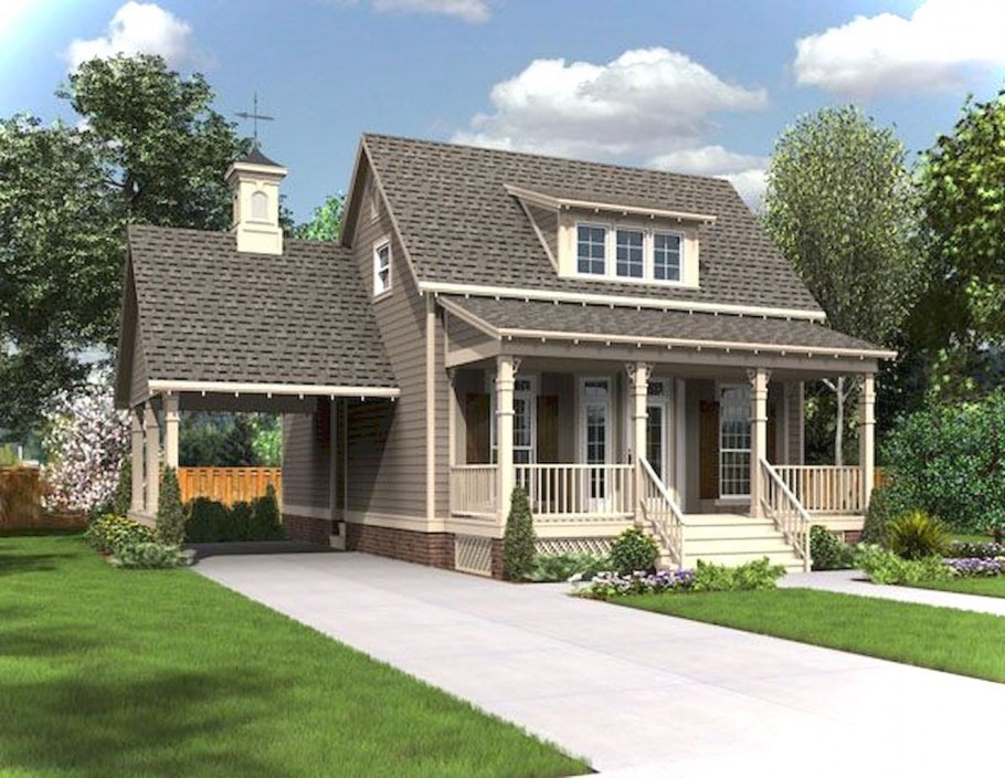 Американские домики с верандами