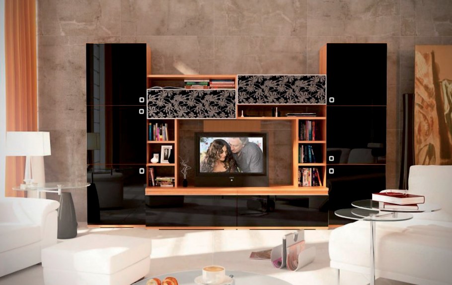 Стенка Анри Ангстрем в интерьере