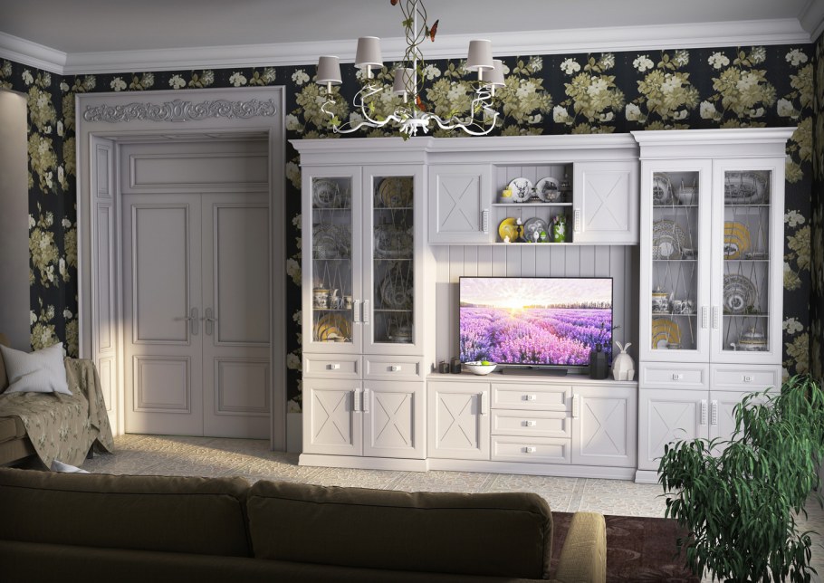 Переделка мебельной стенки