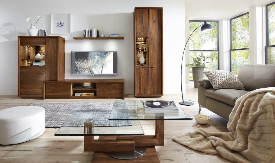 Гостиные из шпона