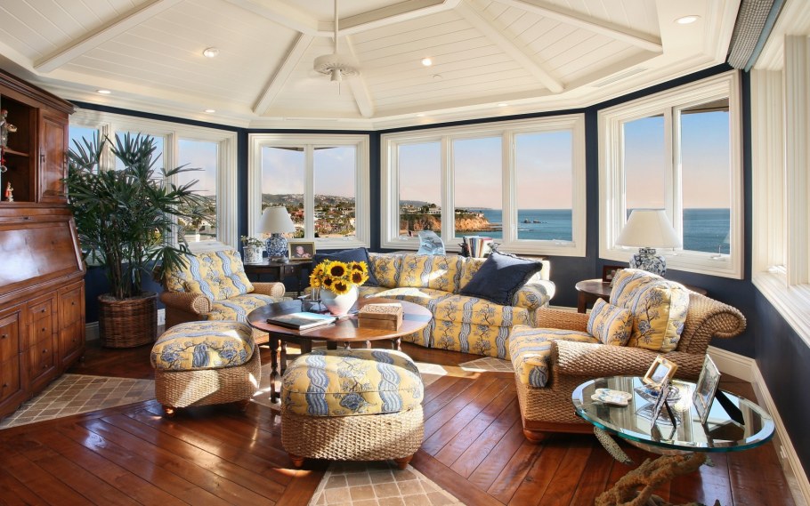 Шикарная обстановка в доме