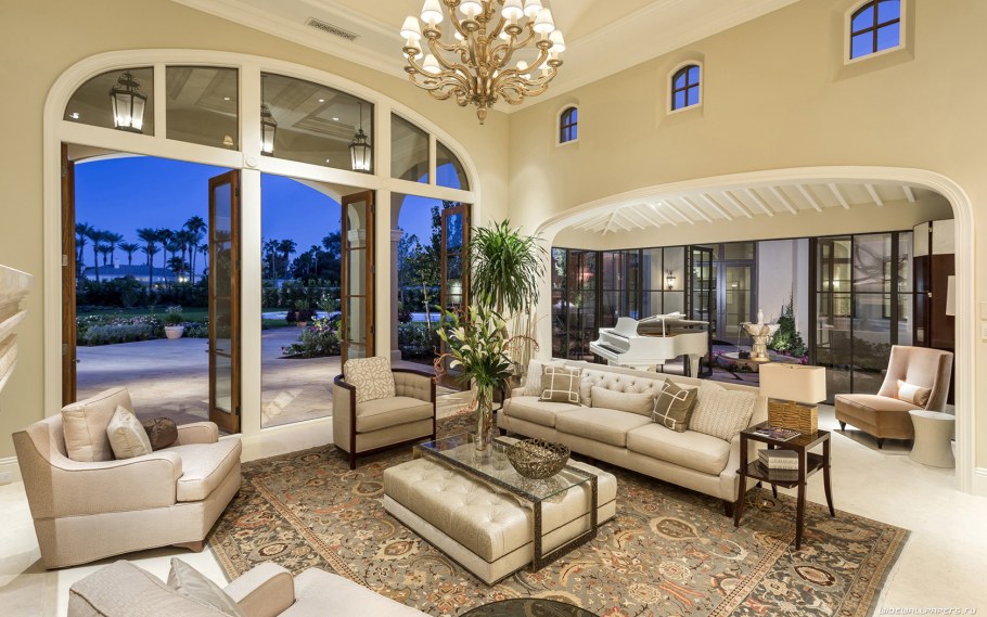 Шикарные гостиные интерьер