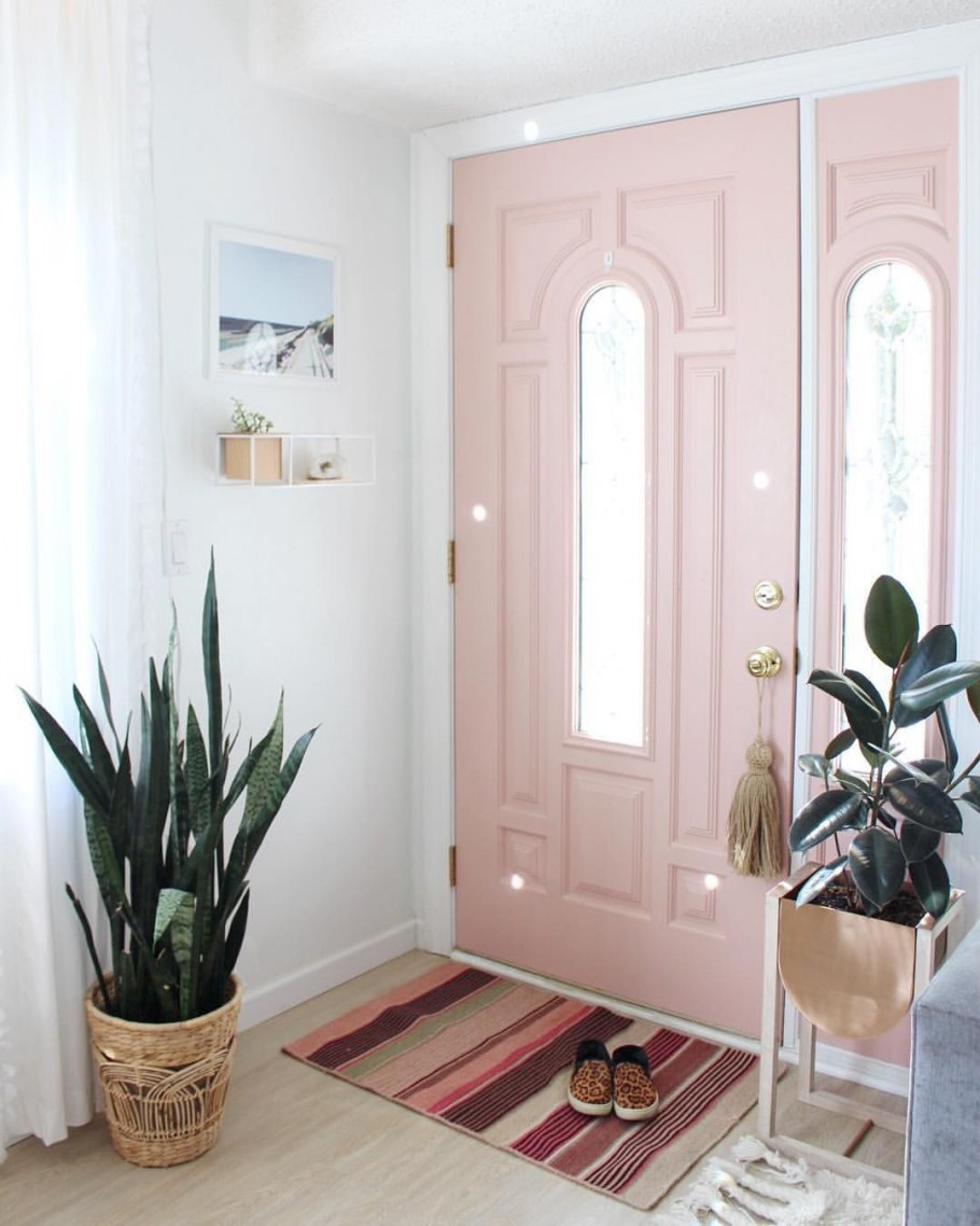 Розовые эстетики комната