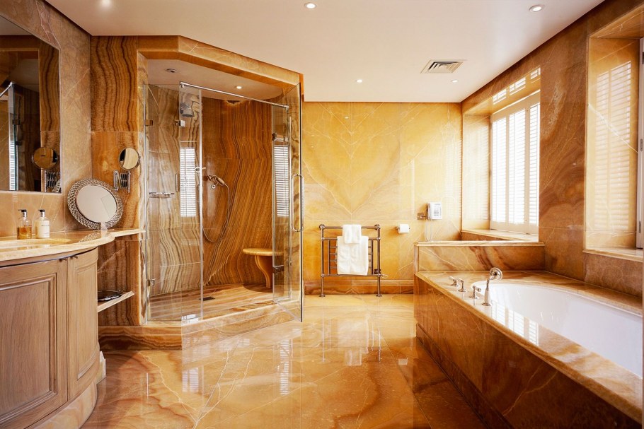 Ванные комнаты из оникса