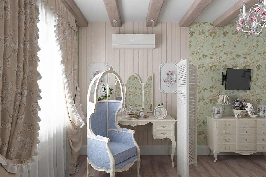 Чаепитие в стиле шебби Шик