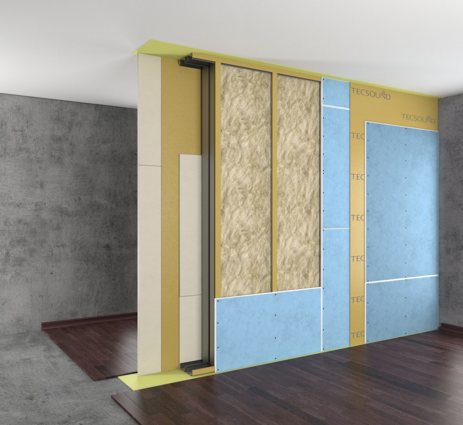 Звукоизоляция перегородок с 121